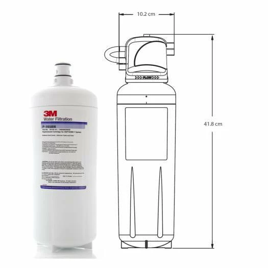 3M Replacement Water Filter, 3 Stage Softening, High Flow 1 3M Replacement Water Filter, 3 Stage Softening, High Flow