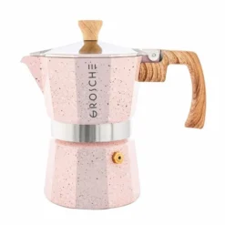 GROSCHE Milano Stovetop Espresso Maker - Stone -Hario Sales Store 8676 PriceBreak 12328