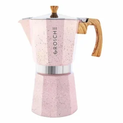 GROSCHE Milano Stovetop Espresso Maker - Stone -Hario Sales Store 8676 PriceBreak 12330