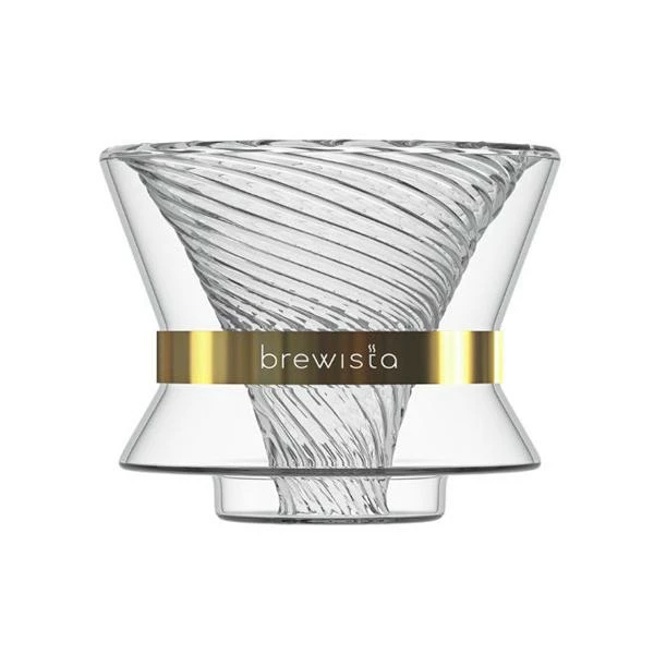 Brewista Tornado Duo Double Wall Glass Dripper 1 Brewista Tornado Duo Double Wall Glass Dripper