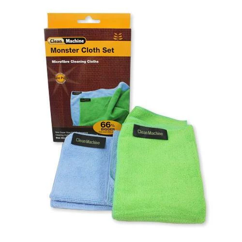 Clean Machine Monster Cloth, 2 Pack 1 Clean Machine Monster Cloth, 2 Pack