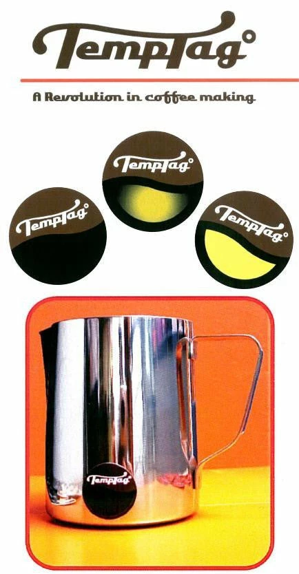 Milk Jug Thermometer, For Soy Milk - 12 Temptags 1 Milk Jug Thermometer, For Soy Milk - 12 Temptags