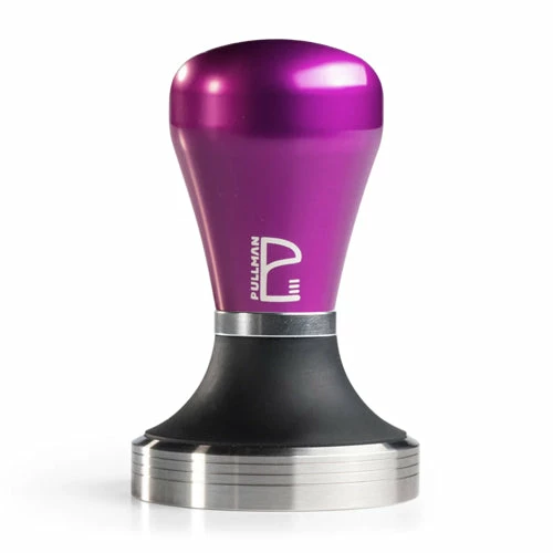 Pullman Coffee Tamper, Barista - Grape Purple Flat 58mm 1 Pullman Coffee Tamper, Barista - Grape Purple Flat 58mm