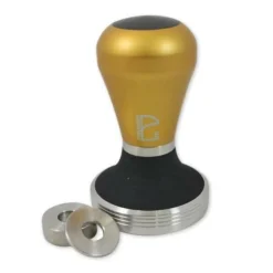 Pullman Coffee Tamper, Barista Flat 58mm Malabar Gold